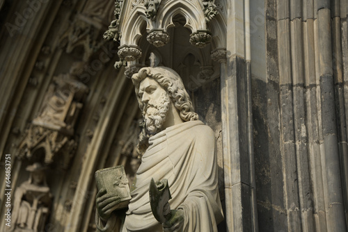 Statue of Saint Boniface at Cologne Cathedral