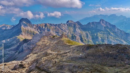 Bergketten mit dem Altmann, Alpstein, Ostschweiz © Franz Gerhard