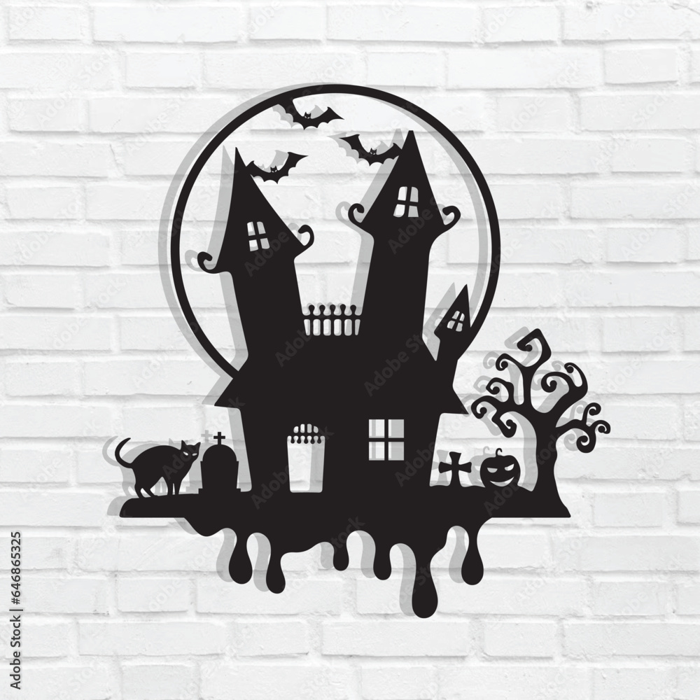 Halloween Laser Files,Happy Halloween svg,Halloween Sign SVG,,Halloween