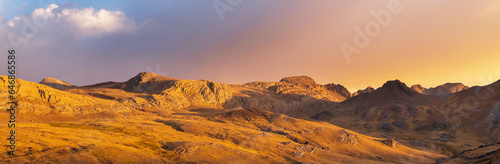 Sunset in Andes