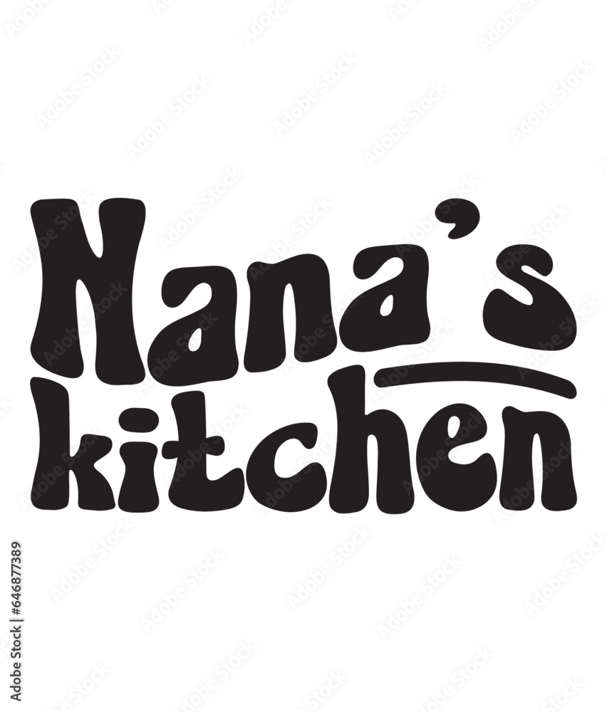 Retro Kitchen T-shirt Craft Design, Vector Retro Kitchen T-shirt Craft Design, Vector