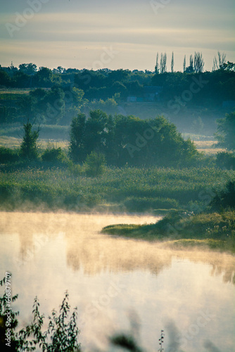 fog over the river