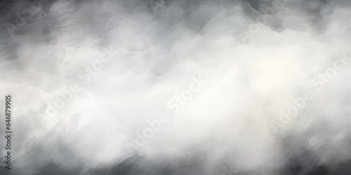 Greyscale gradient watercolor background