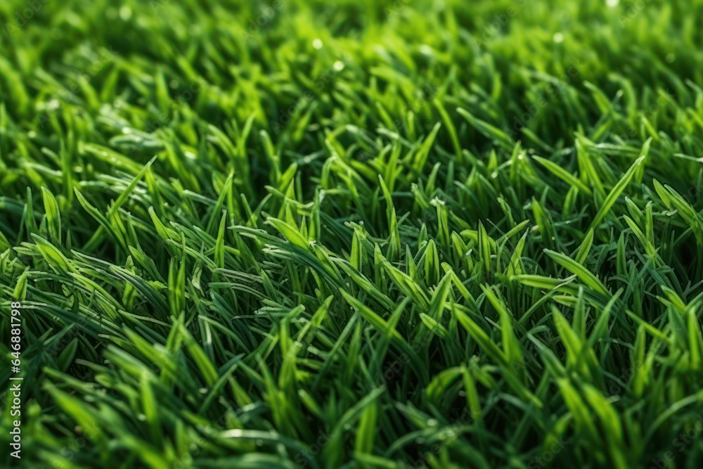 Close up on fresh green grass. A green meadow. Close up on fresh green grass. A green meadow.