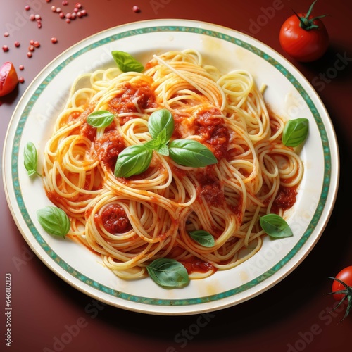  pasta with tomato sauce