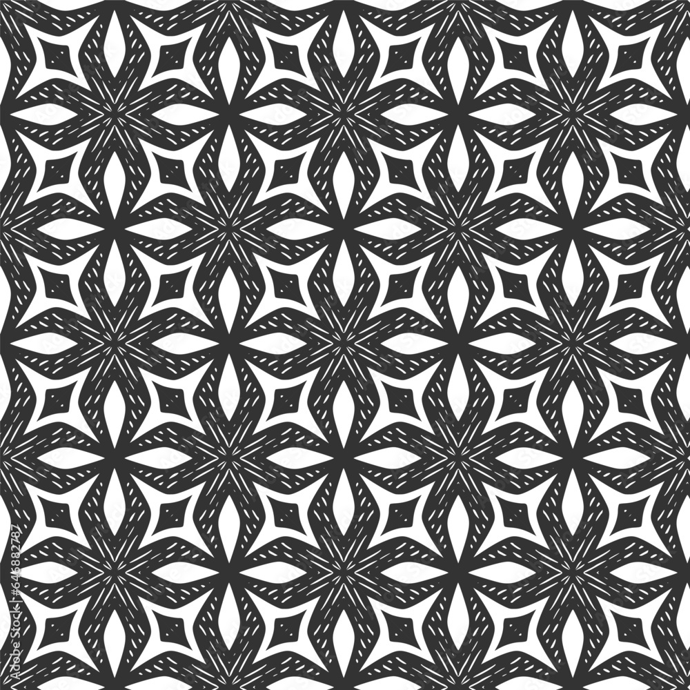 Geometric seamless pattern vector illustration