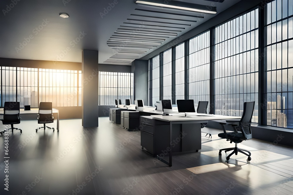 Fototapeta premium room interior