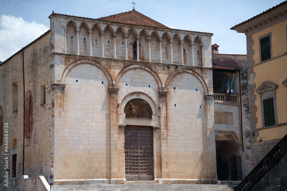 Sant Agostino church in Pietrasanta, Tuscany
