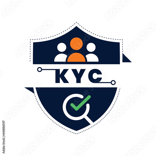 KYC Compliance and Identity Verification Illustration