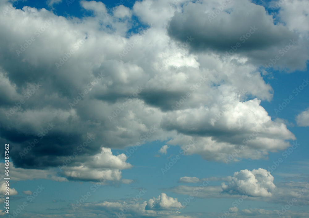 Cloudy sky background
