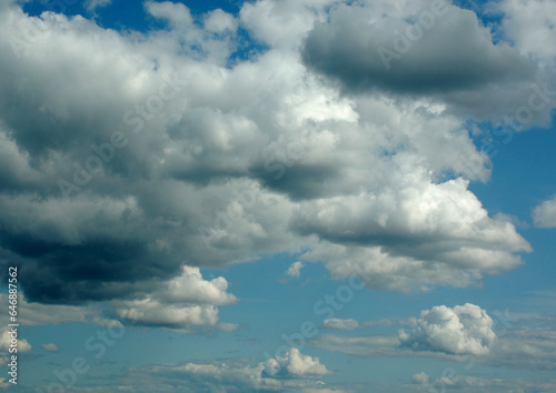 Cloudy sky background