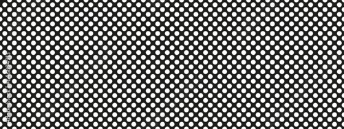 Perforated hardboard. Board with spaced holes. Gridwall. Flat dotted texture illustration