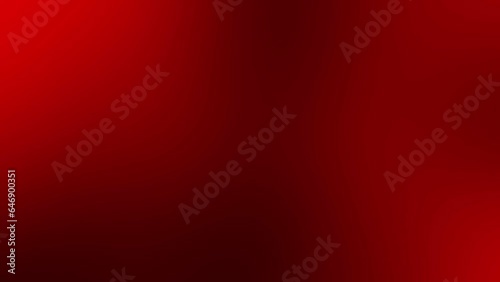 Red gradient background. Animation of abstract texture