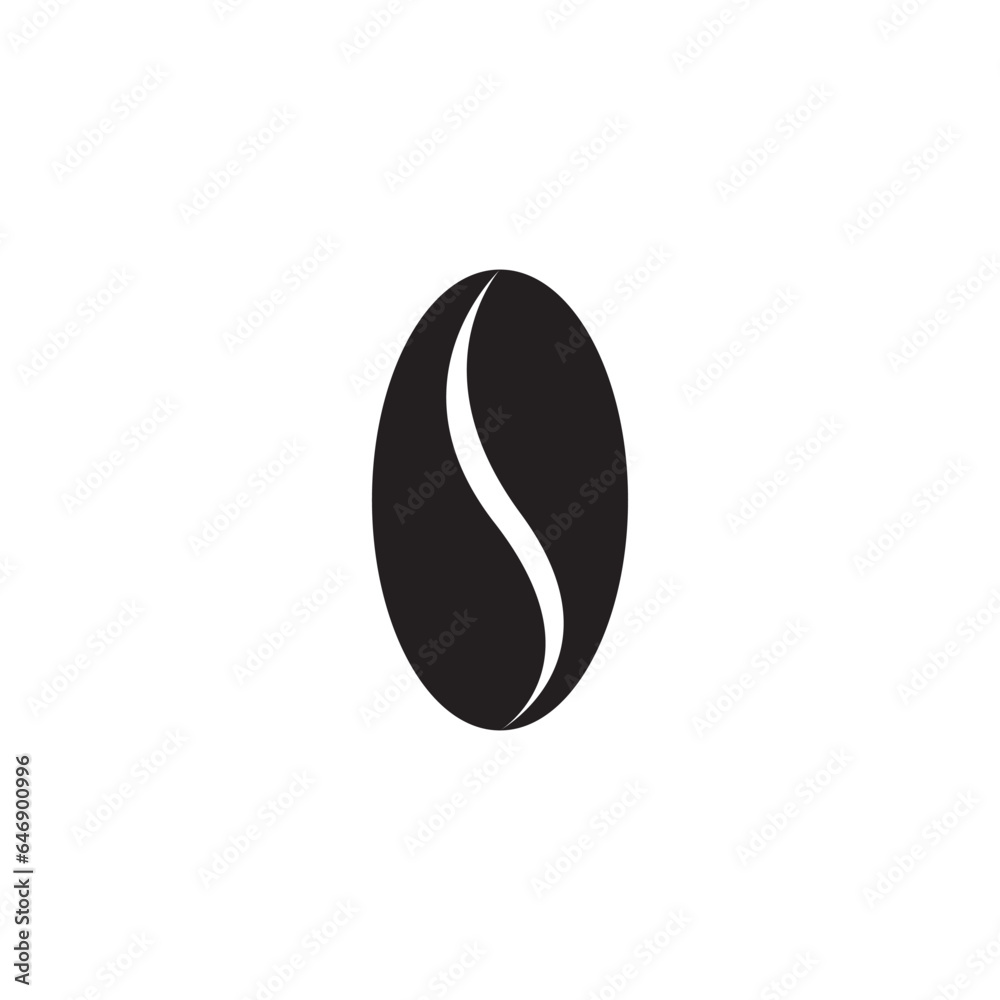Coffee beans isolated on white background Coffee beans isolated on white background