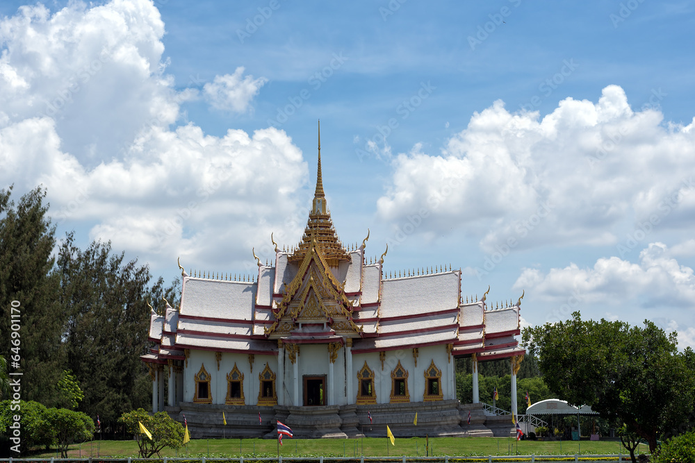 Wat Non Kum Temple, Sikhio, Thailand - A beautiful of Buddhist temple in Wat Non Kum or Non Kum temple, famous place of Nakhon Ratchasima, Thailand Wat Non Kum Temple, Sikhio, Thailand - A beautiful of Buddhist temple in Wat Non Kum or Non Kum temple, famous place of Nakhon Ratchasima, Thailand