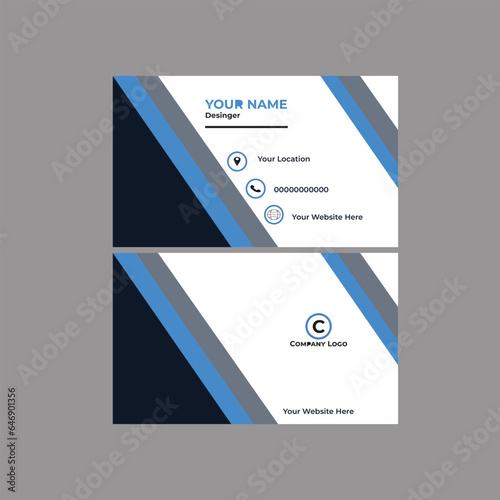 business card Modern and simple business card design business card design 
. double sided business card template modern and clean style ,Futuristic business card design. Modern shape with abstract si
