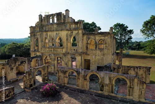 Kellie's Castle in Batu Gajah, Perak, Malaysia. The unfinished, ruined mansion, was built by a Scottish planter named William Kellie-Smith.. photo