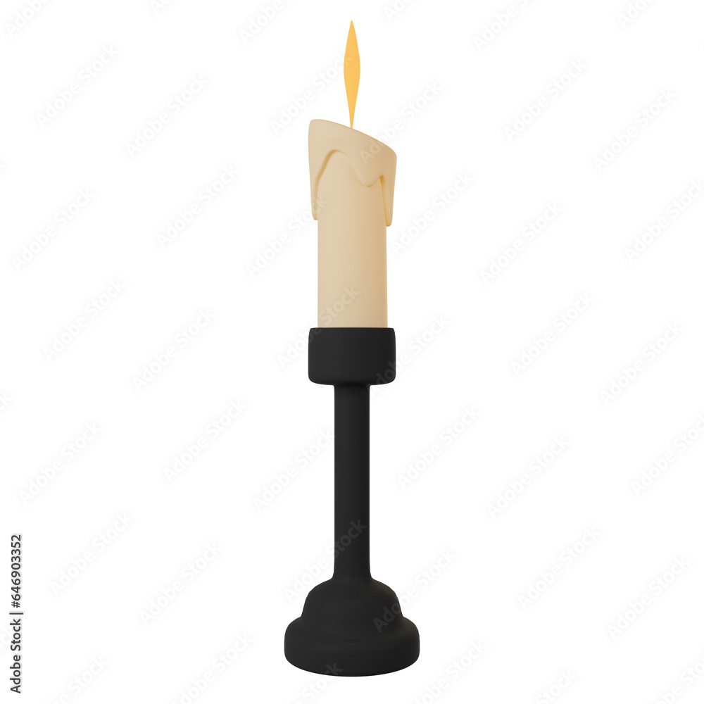 Candlesticks 3D Render : Candlesticks for lighting Candlesticks 3D Render : Candlesticks for lighting