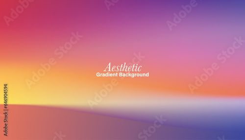 Sun Mesh Gradient Pastel Aesthetic Background