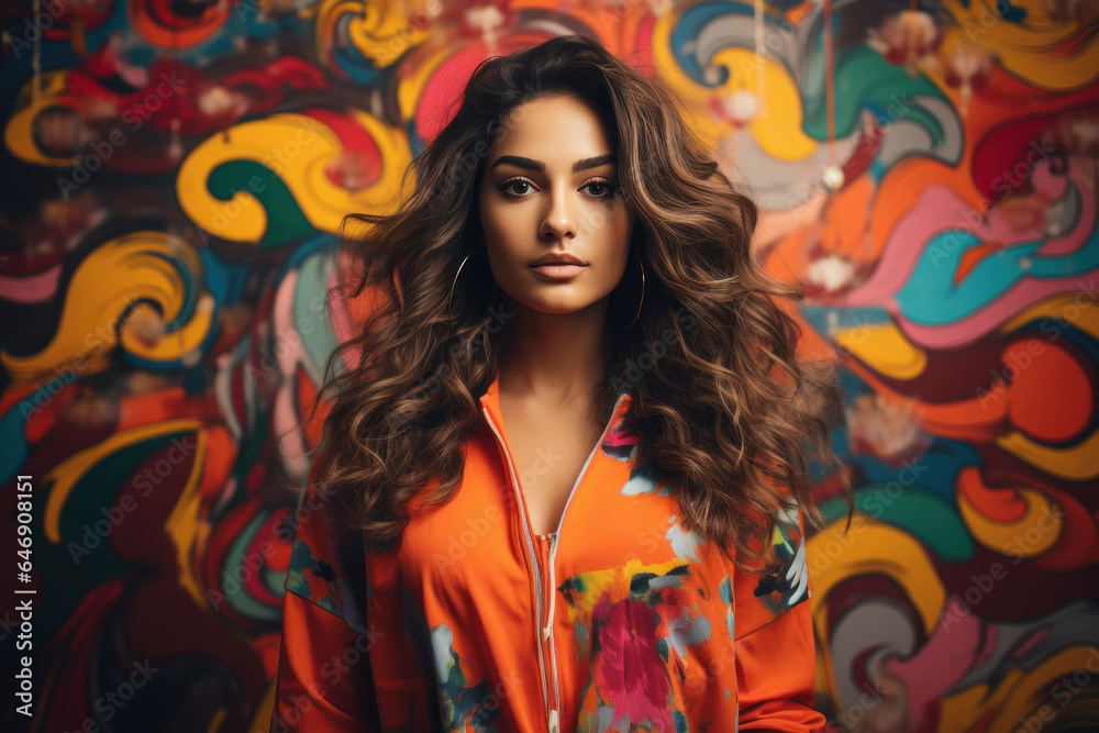 Young and beautiful indian woman