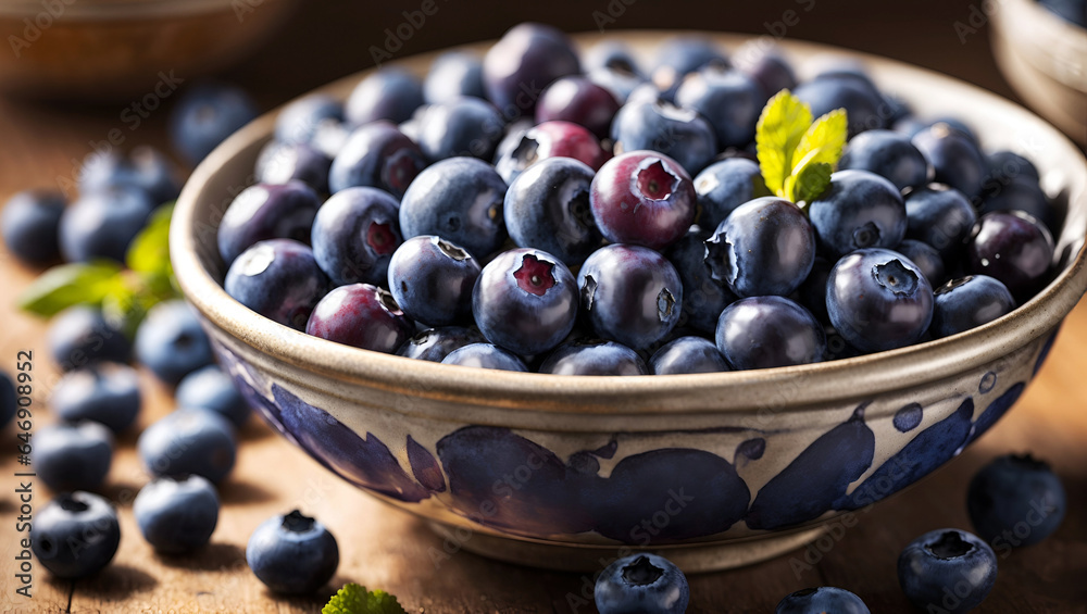 Sun-Kissed Blueberry Bounty - Bursting with Tart Flavor Sun-Kissed Blueberry Bounty - Bursting with Tart Flavor
