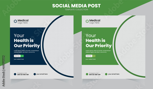 Medical Social Media Post Template