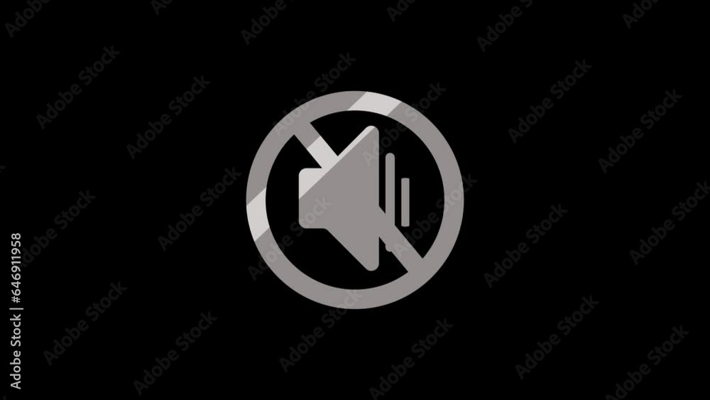black Speaker mute icon isolated on white background. No sound icon. black Speaker mute icon isolated on white background. No sound icon.