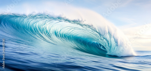 Blue Ocean Wave.