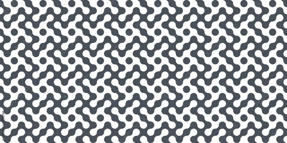 Seamless pattern with dots and wrapping tile texture with Gray circle shape. Vintage decoration art illustration texture seamless pattern wallpaper for website and presentation, business background Seamless pattern with dots and wrapping tile texture with Gray circle shape. Vintage decoration art illustration texture seamless pattern wallpaper for website and presentation, business background