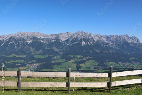 Panorama des Wilden Kaiser, Tiroler Alpen