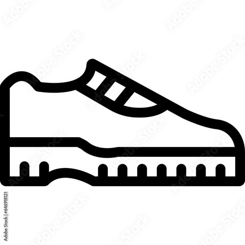 Shoes Simple Black Line Icon