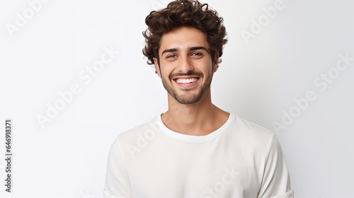 portrait of a smiling man isolated on white background © WS Studio 1985