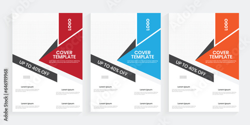 Annual report a4 brochure cover layout, vector booklet layout, handbook design, one page flyer, best graphic style company profile with eps-10 format file