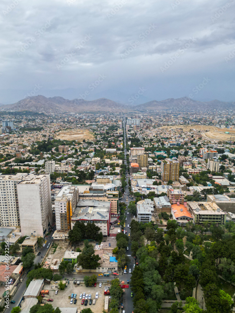 Fototapeta premium Kabul city Afghanistan