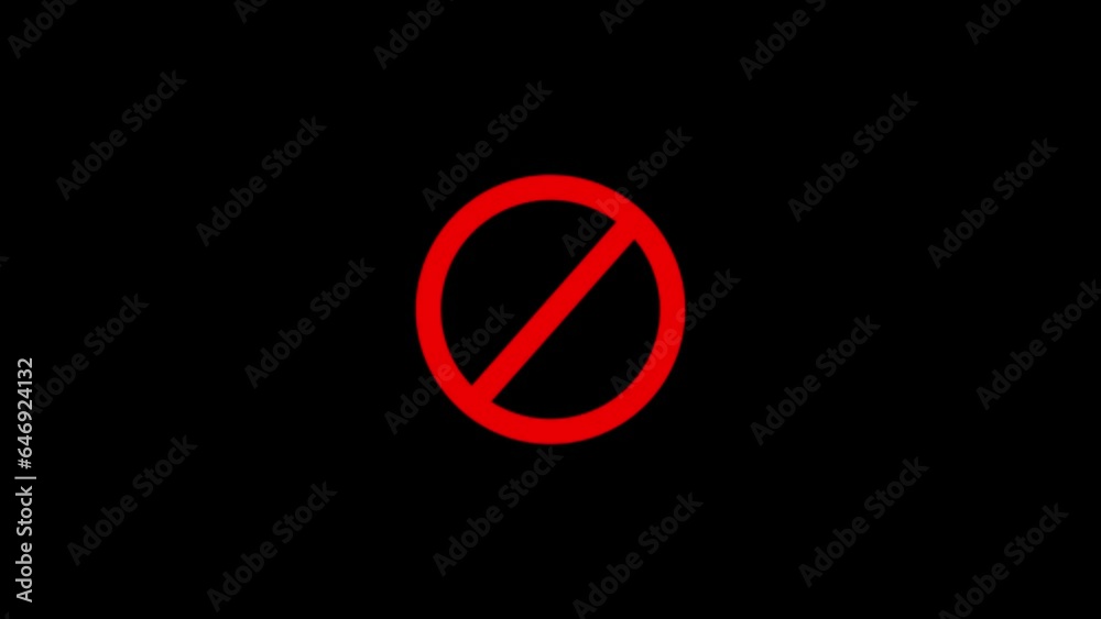International prohibition sign, No - Prohibited Symbol with Alpha channel. k1_1051 International prohibition sign, No - Prohibited Symbol with Alpha channel. k1_1051