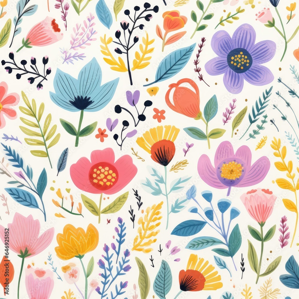 seamless floral pattern seamless floral pattern