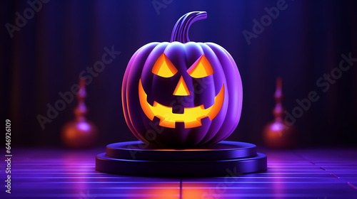 Wallpaper Mural Halloween background copy space with halloween item Torontodigital.ca