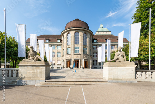 University of Zurich entrance, Switzerland © eyetronic