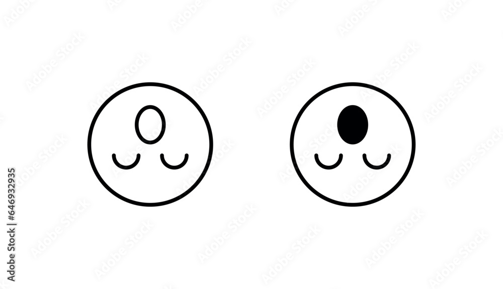 Flip icon design with white background stock illustration Flip icon design with white background stock illustration