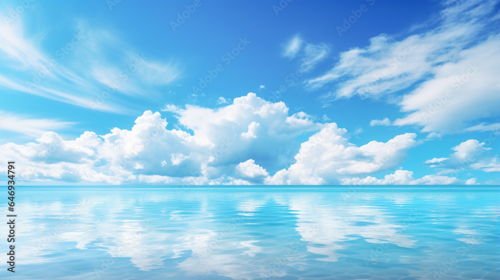 青空と海 青空と海