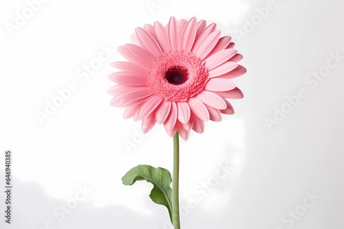 photo of flower on white background