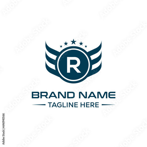 Free Download Letter R logo and icon design template, Logo Design Vector. - GFXLoad