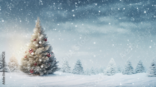  Christmas Elegance.Nordic Christmas.Christmas Serenity.Modern Christmas.Christmas elements with generous copyspace.Festive cheer with a lot of blank space.Whitespace. © Slothland Studio