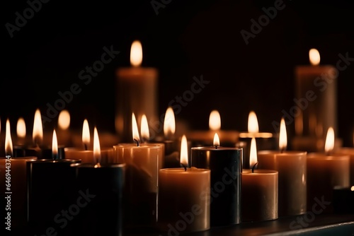Candles generated by AI