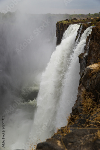 Victoria Falls  Livingston  Zambia  Africa.