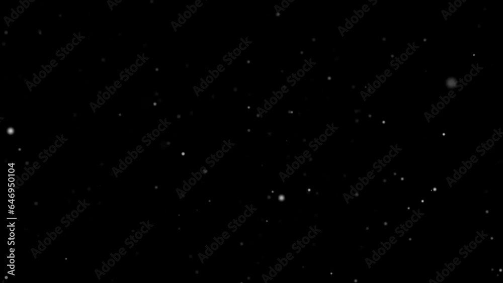 Dust Particles Floating On Black Background. Dynamic Dust Particles Randomly Float In Space With Slow Motion. Shimmering Glittering Particles With Bokeh. Real Colored Particles In Air. Dust Particles Floating On Black Background. Dynamic Dust Particles Randomly Float In Space With Slow Motion. Shimmering Glittering Particles With Bokeh. Real Colored Particles In Air.