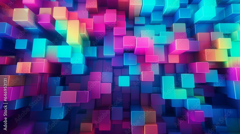 Geometric Abstract Blue, Pink, and Green Background Wallpaper Texture in Colorful Digital Multi-Color Geometric Abstract Blue, Pink, and Green Background Wallpaper Texture in Colorful Digital Multi-Color