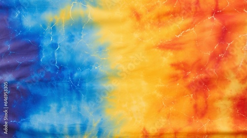 gleaming gold dazzle Happy celebration Abstract background Hand-dyed tie-dye design in vibrant colors on cotton fabric