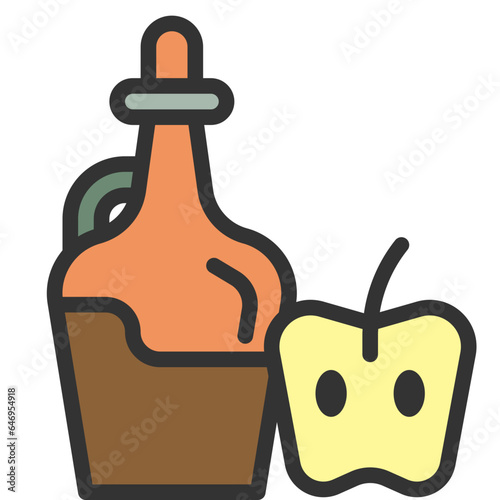 apple cider color style icons