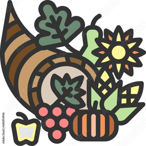 cornucopia color style icons